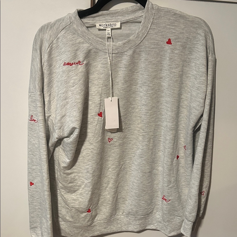 Workshop Republic Clothing Light Gray Tee